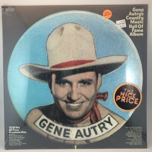 Used Vinyl Gene Autry - 15 All Time Greatest Hits LP SEALED NOS 3480