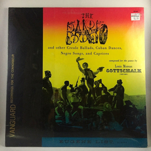 Used Vinyl Gottschalk: The Banjo - And Other Creole Ballads, Cuban Dances and Caprices LP SEALED 10004051