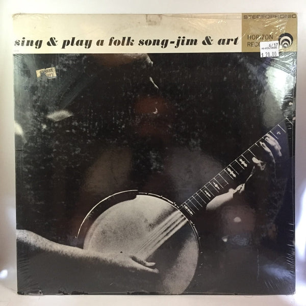 Used Vinyl Jim Helms & Art Paul - SIng & Play A Folk Song LP NOS STILL SEALED 10009929