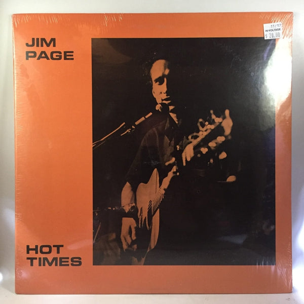 Used Vinyl Jim Page - Hot Times LP SEALED NOS 1043