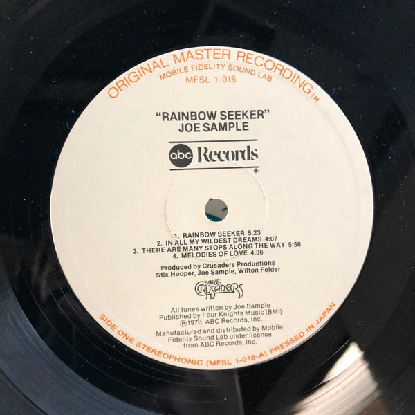 Used Vinyl Joe Sample - Rainbow Seeker LP VG++/VG++ Audiophile USED I013122-006