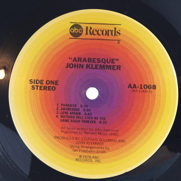 Used Vinyl John Klemmer - Arabesque LP NM-NM USED 6419