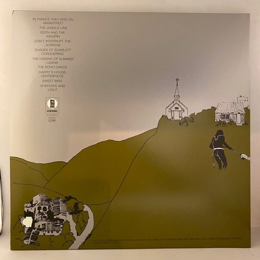 米LP Joni Mitchell Hissing Of Summer Lawns (180g) R11051 RHINO 未開封 /00400 Joni Mitchell – The Hissing Of Summer Lawns LP USED NM/VG++ 2013