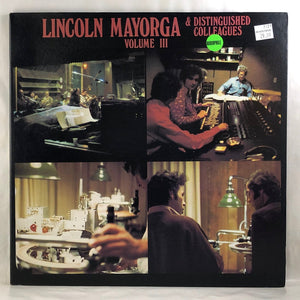 Used Vinyl Lincoln Mayorga & Distinguished Colleagues - Volume III LP Sheffield Labs Audiophile NM/NM USED 13900