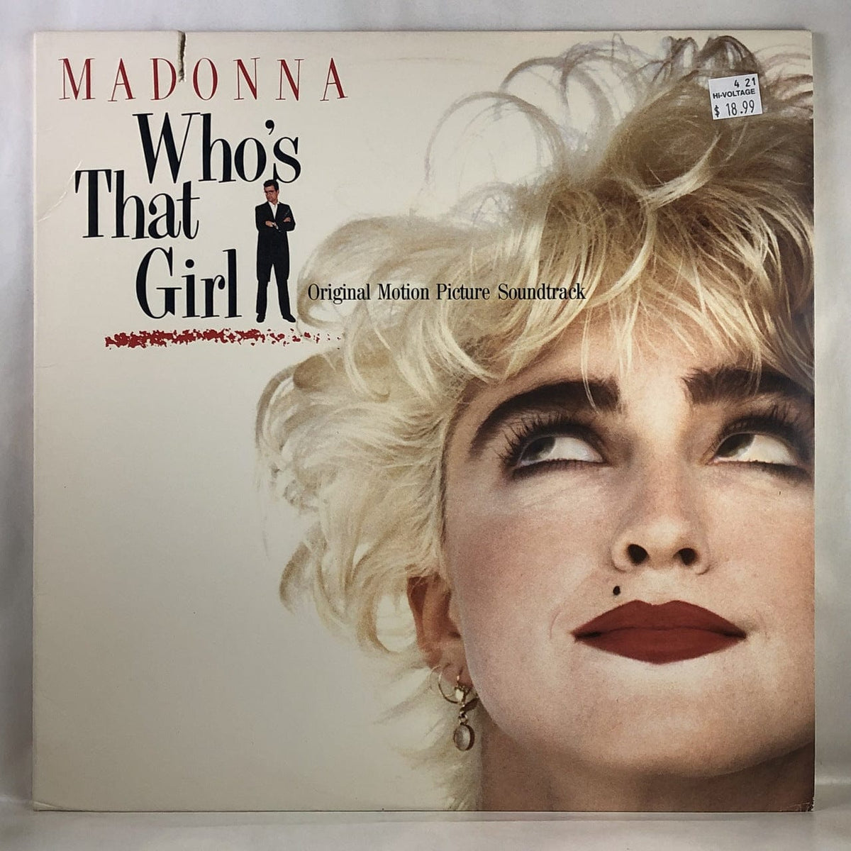 Madonna - Who's That Girl LP NM-VG++ USED V2