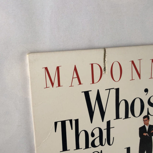 Used Vinyl Madonna - Who's That Girl LP NM-VG++ USED V2 12398