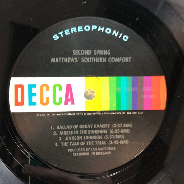Used Vinyl Matthews' Southern Comfort - Second Spring LP VG++/VG++ USED I010822-027