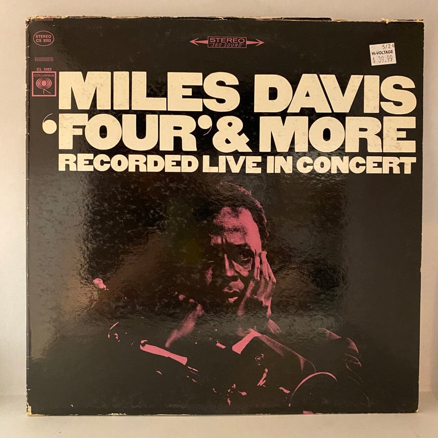 Miles Davis – 'Four' u0026 More - Recorded Live In Concert LP USED VG++/VG 1966  Pressing