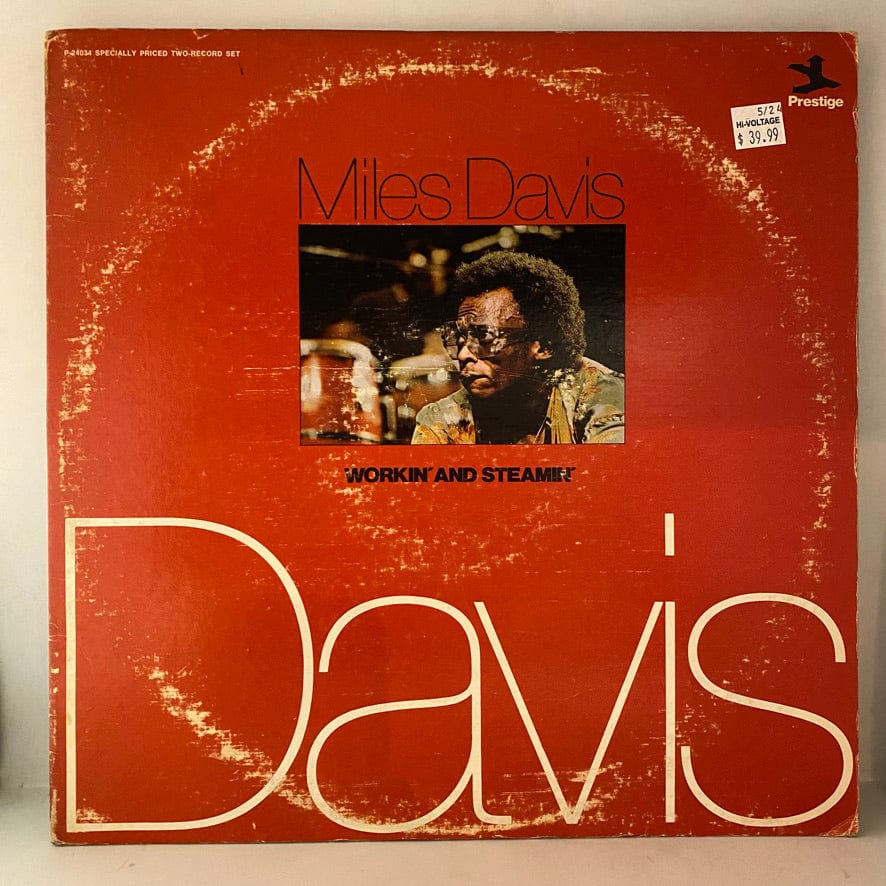 Miles Davis – Workin' And Steamin' 2LP USED VG++/VG – Hi-Voltage 