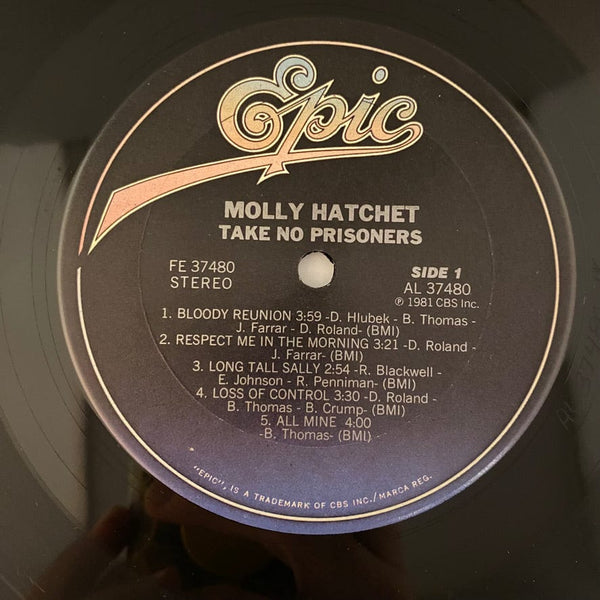 Used Vinyl Molly Hatchet – Take No Prisoners LP USED VG++/VG J020523-04
