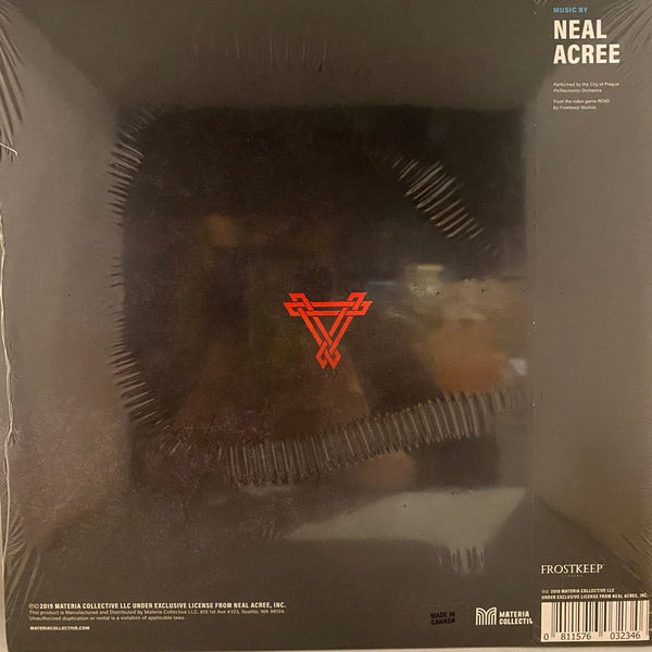 Used Vinyl Neal Acree – Rend (Original Soundtrack) 2LP USED NOS STILL SEALED 45 RPM J032723-10