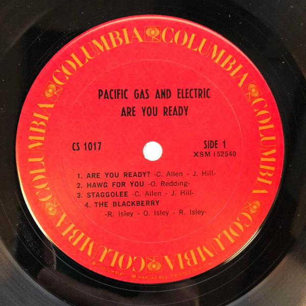 Used Vinyl Pacific Gas & Electric - Are You Ready? LP VG++/VG+ USED I122621-020