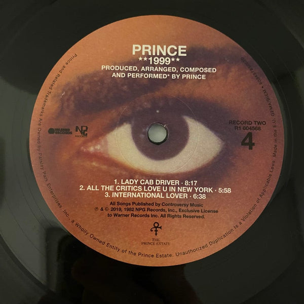 Used Vinyl Prince – 1999 10LP USED NM/VG Deluxe Edition Box Set w/ DVD J083124-08