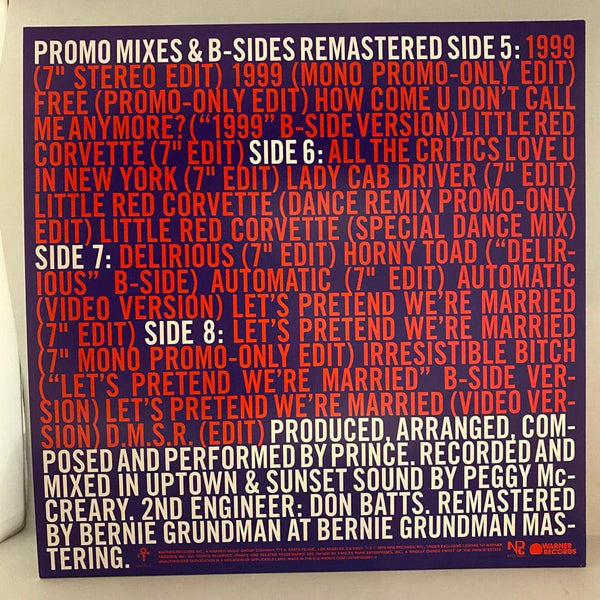 Used Vinyl Prince – 1999 10LP USED NM/VG Deluxe Edition Box Set w/ DVD J083124-08