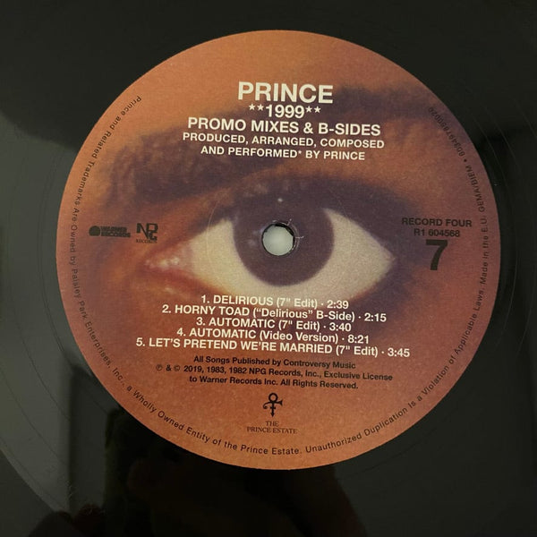 Used Vinyl Prince – 1999 10LP USED NM/VG Deluxe Edition Box Set w/ DVD J083124-08