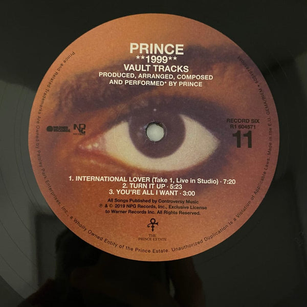 Used Vinyl Prince – 1999 10LP USED NM/VG Deluxe Edition Box Set w/ DVD J083124-08