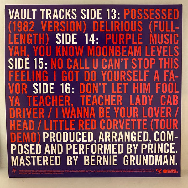 Used Vinyl Prince – 1999 10LP USED NM/VG Deluxe Edition Box Set w/ DVD J083124-08