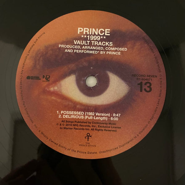 Used Vinyl Prince – 1999 10LP USED NM/VG Deluxe Edition Box Set w/ DVD J083124-08
