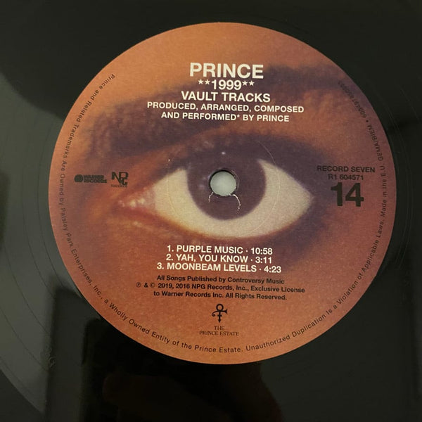 Used Vinyl Prince – 1999 10LP USED NM/VG Deluxe Edition Box Set w/ DVD J083124-08