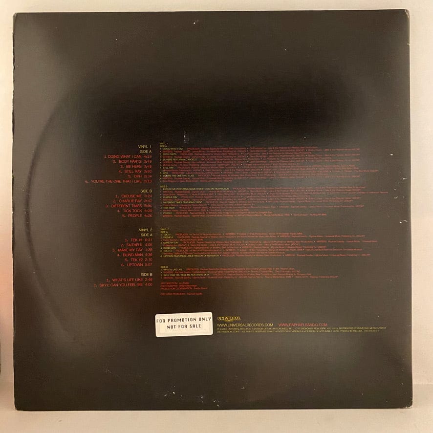 Raphael Saadiq – Instant Vintage 2LP USED VG++/VG+ 2002 Promo Copy