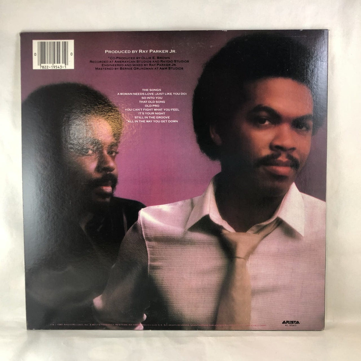 Ray Parker Jr. - A Woman Needs Love LP VG++-NM USED – Hi-Voltage