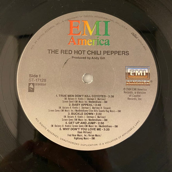 Used Vinyl Red Hot Chili Peppers – The Red Hot Chili Peppers LP USED NM/VG+ Original Pressing J020524-22
