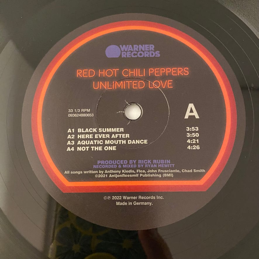 Red Hot Chili Peppers – Unlimited Love 2LP USED VG++/NM – Hi