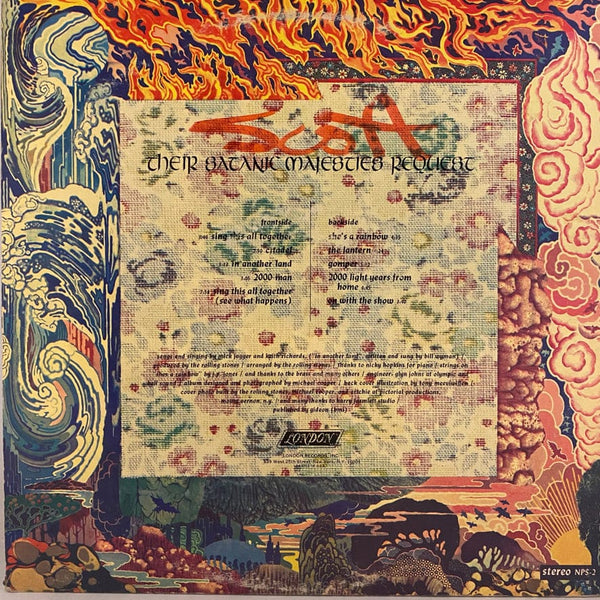 Used Vinyl Rolling Stones – Their Satanic Majesties Request LP USED VG+/G J092522-10