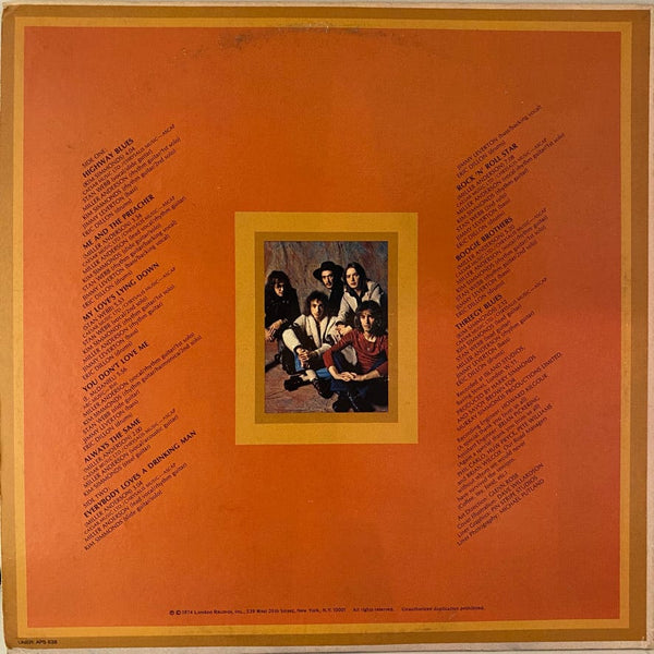 Used Vinyl Savoy Brown - Boogie Brothers LP USED NM/VG++ J072422-22