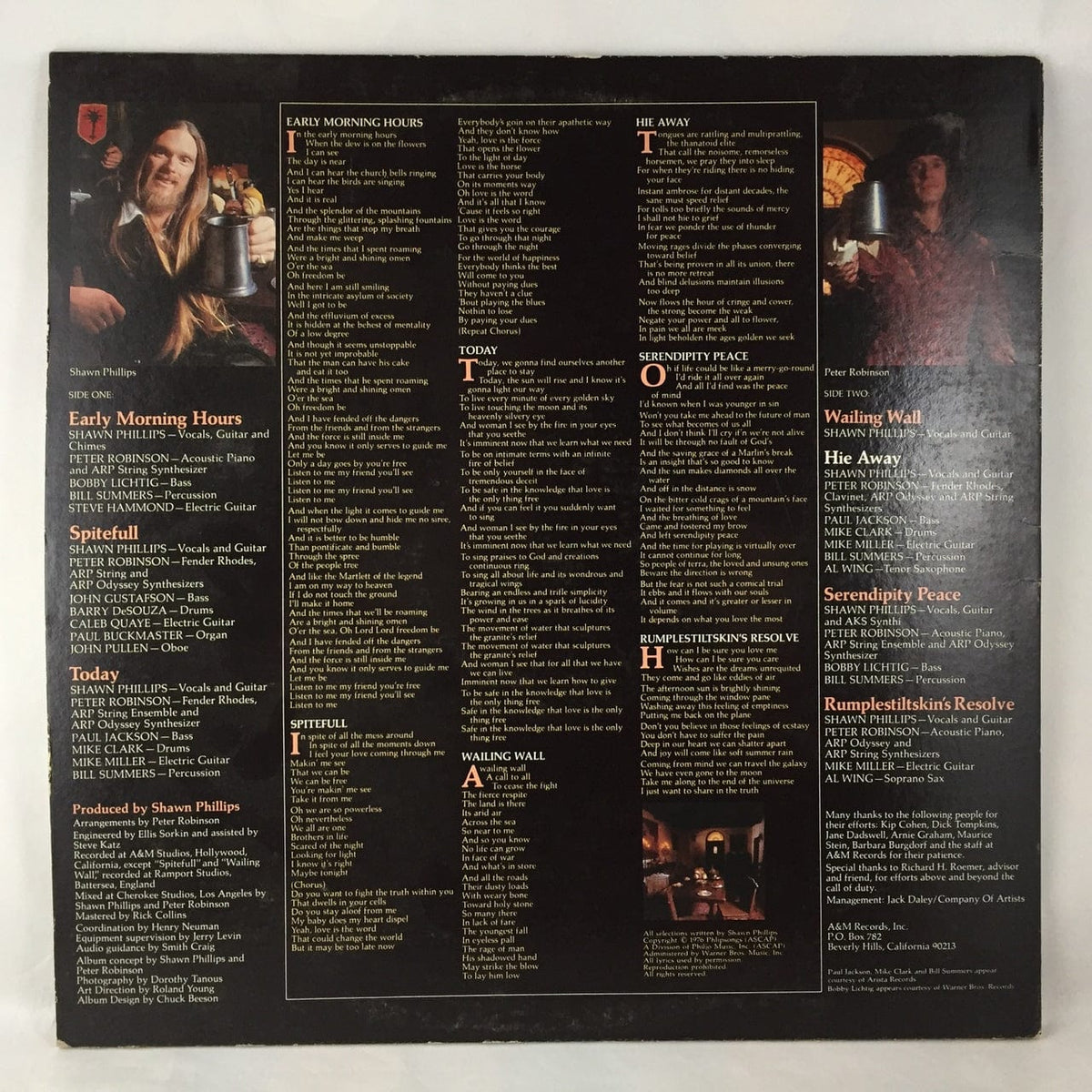 Shawn Phillips Rumplestiltskin's Resolve LP NMVG++ USED HiVoltage