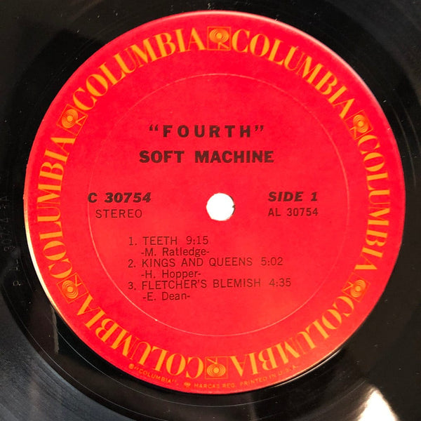 Used Vinyl Soft Machine - Fourth LP VG++/VG+ USED I120721-026