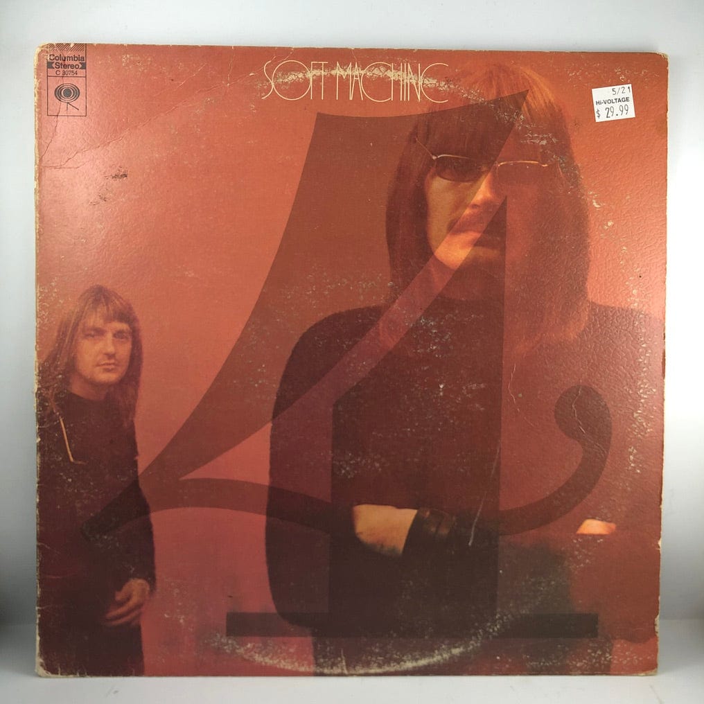 Soft Machine - Fourth LP VG++/VG+ USED – Hi-Voltage Records