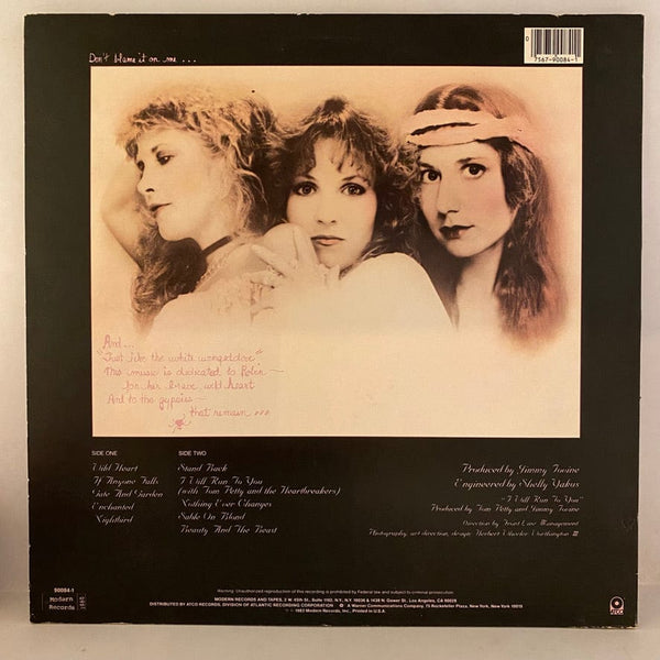 Used Vinyl Stevie Nicks – The Wild Heart LP USED VG++/VG++ 1983 Pressing J070524-09