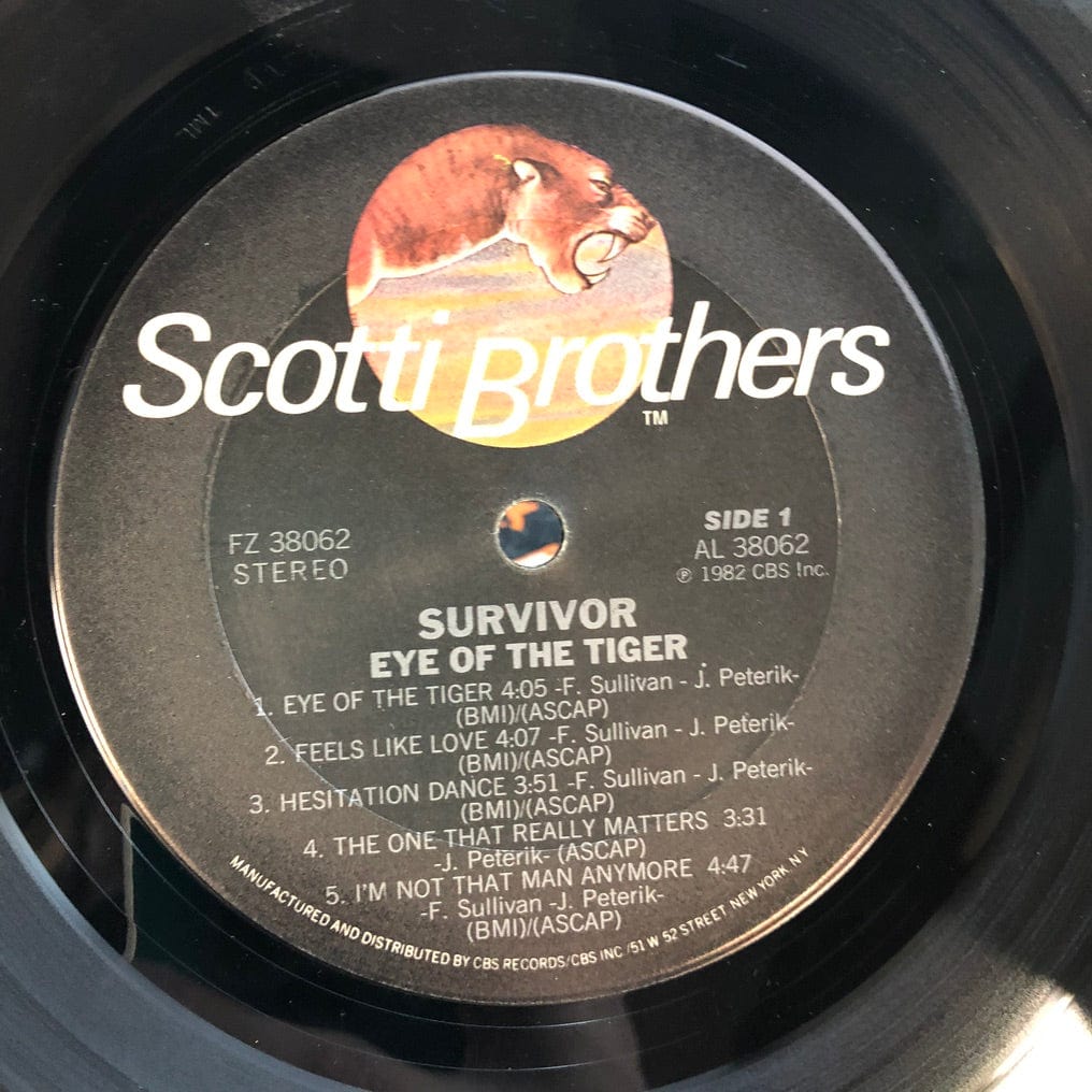 Survivor, Eye of the Tiger hot (Record)