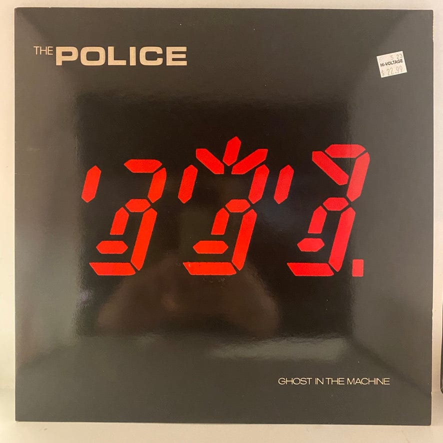 The Police – Ghost In Machine LP USED NM/VG+ CRC Record Club Hi-Voltage Records