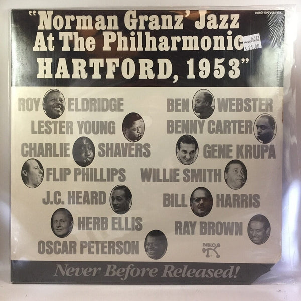 Used Vinyl Various Artists - Jazz At The Philharmonic Hartford 1953 LP SEALED NOS 10009329