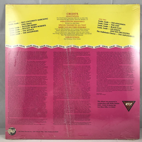 Used Vinyl Various Artists - The Best Of Louie, Louie LP SEALED NOS 1386