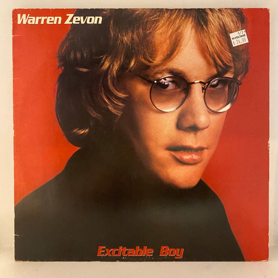 Warren Zevon – Excitable Boy LP USED NM/VG German Pressing – Hi-Voltage ...