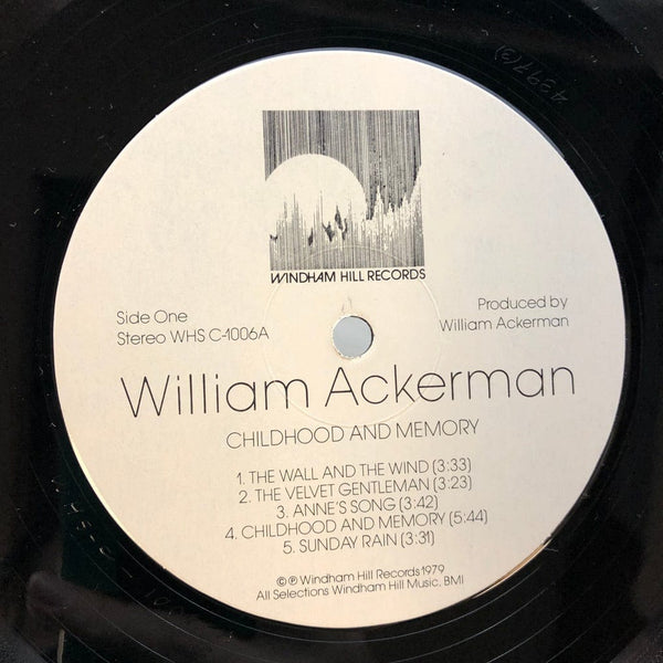 Used Vinyl William Ackerman - Childhood Memory LP VG++/VG+ USED I012422-007