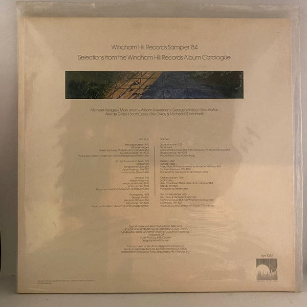 Used Vinyl Windham Hill Records Sampler '84 LP USED NOS STILL SEALED J072023-04