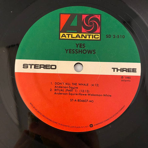 Used Vinyl Yes – Yesshows 2LP USED VG+/VG+ J030223-11