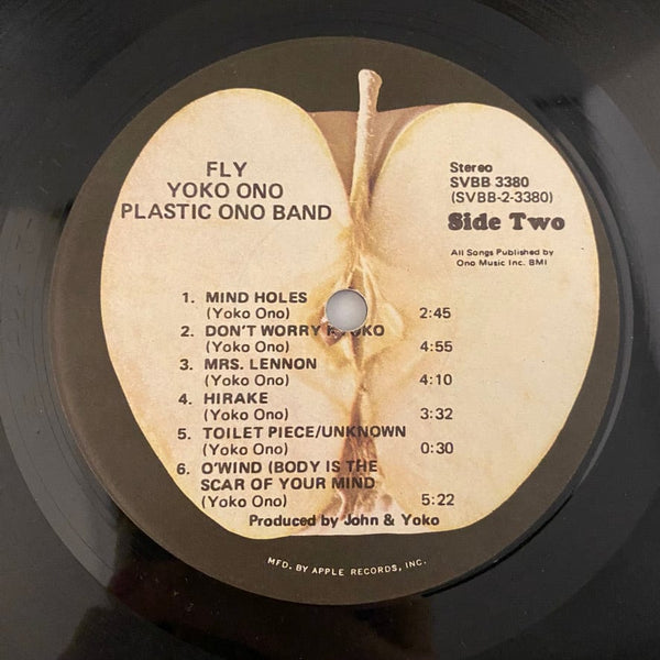 Used Vinyl Yoko Ono – Fly 2LP USED VG+/VG++ Original Pressing J033123-04