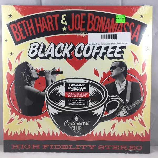 Beth Hart & Joe Bonamassa - Black Coffee 2LP NEW