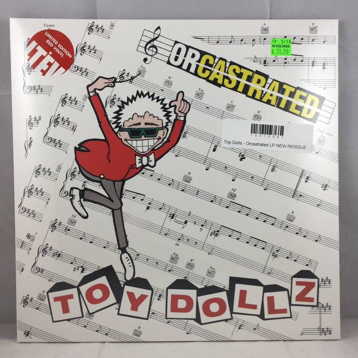 THE  TOY DOLLz ORCASTRATED LP vinyl