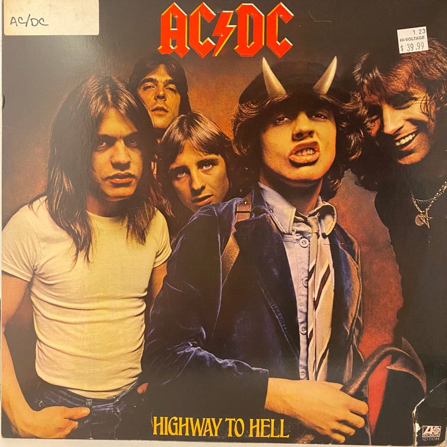 AC/DC – Highway To Hell LP USED VG+/VG – Hi-Voltage Records