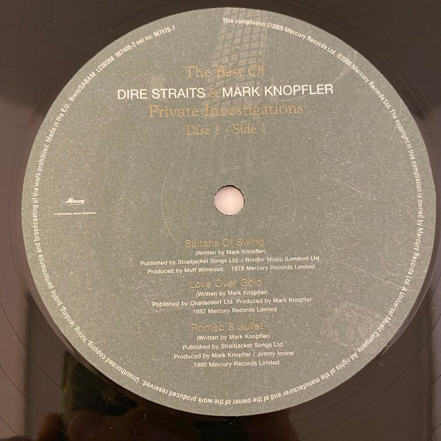 Dire Straits & Mark Knopfler – Private Investigations (The Best Of) 2L