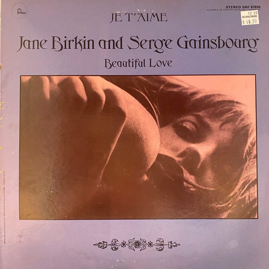 JANE BIRKIN Lost Song Chanson Francaise 80s Pop 12 LP Vinyl Album