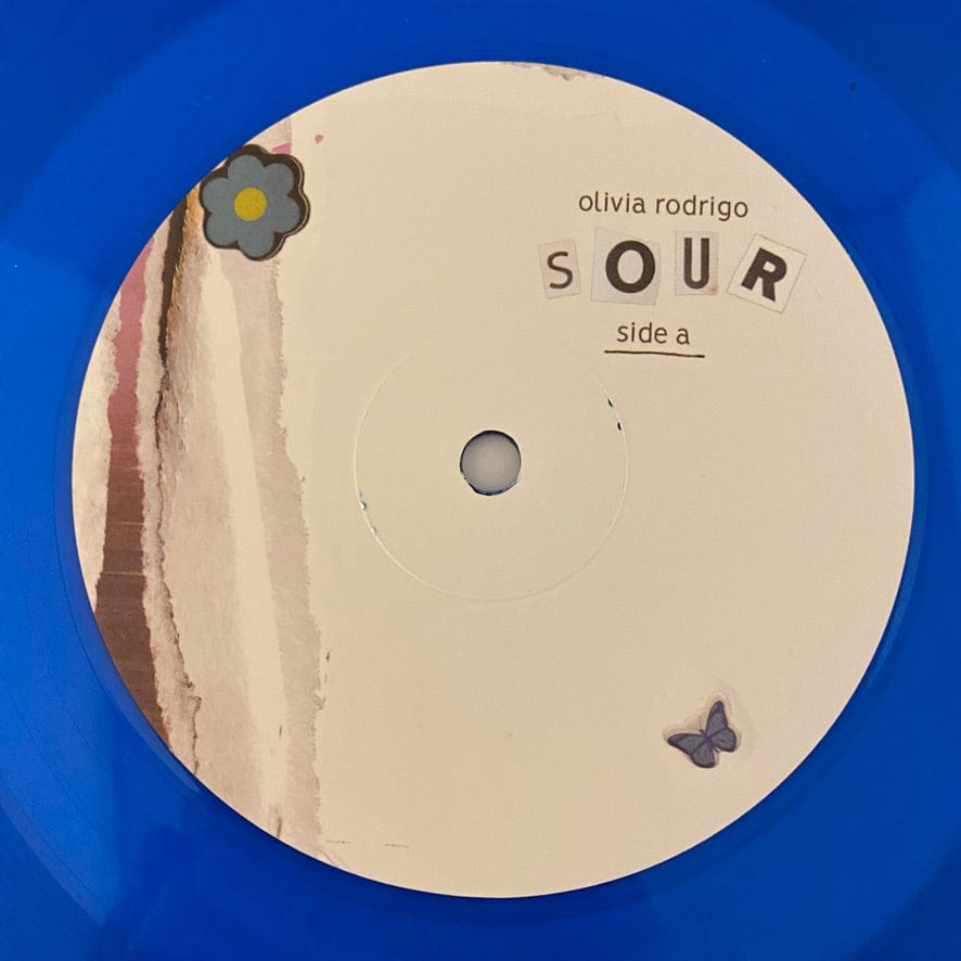 Olivia Rodrigo – Sour LP USED VG++/NM Alternate Cover Blue Vinyl