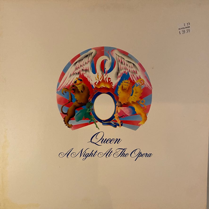 Queen – A Night At The Opera LP USED NM/VG+ 80s Reissue – Hi