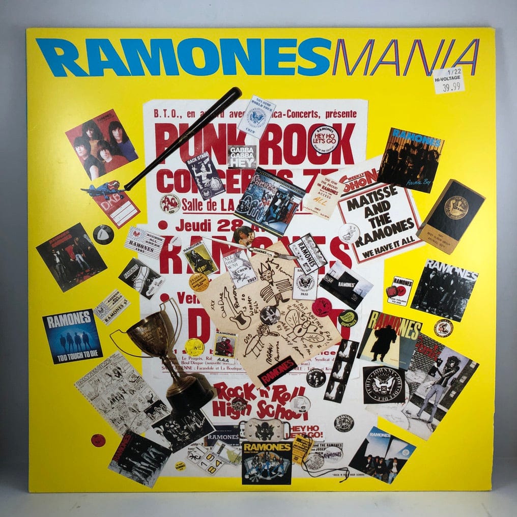 Ramones - Ramones Mania 2LP VG++/VG++ USED – Hi-Voltage Records